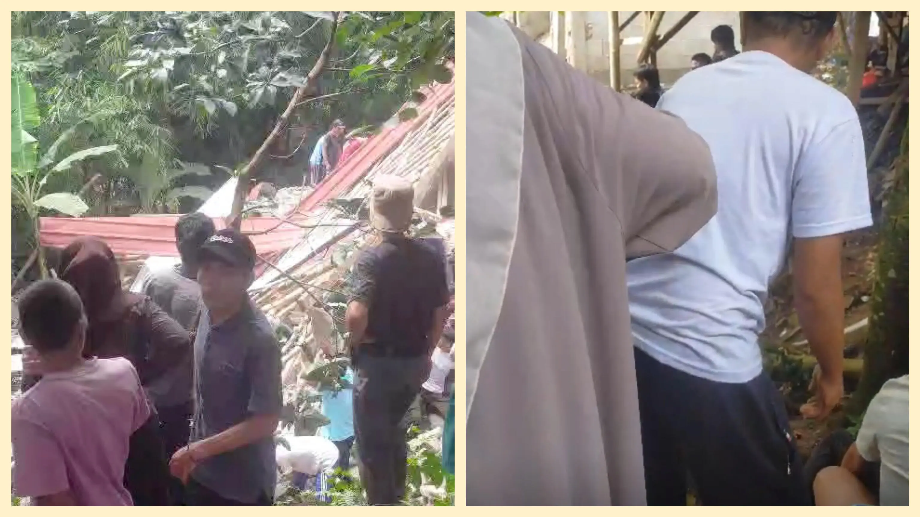 Musala Runtuh Saat Peringatan Maulid Nabi di Ciomas Bogor, Dikabarkan Ada Korban Jiwa dan Puluhan Luka