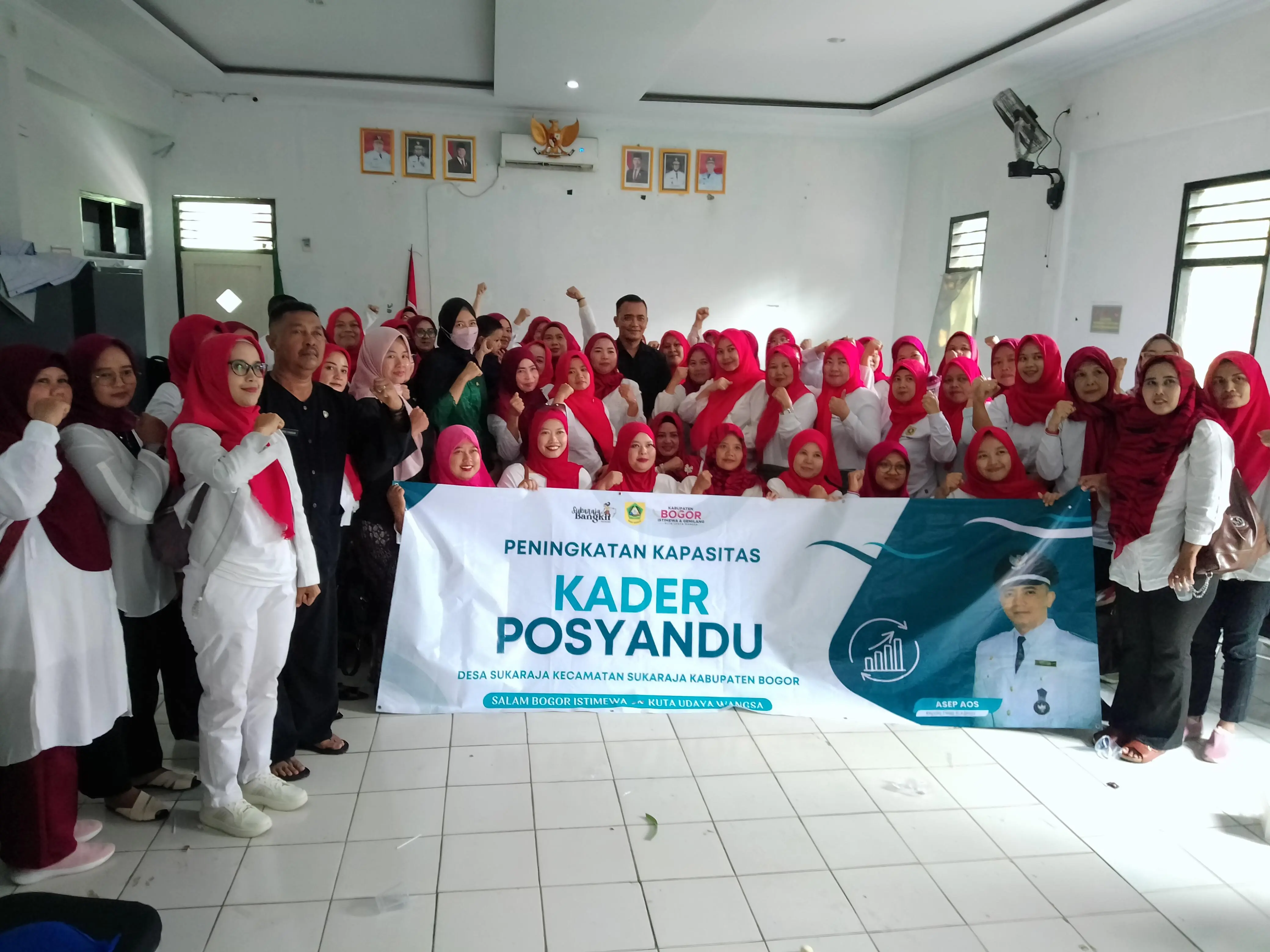 Kader Posyandu Desa Sukaraja Garda Terdepan untuk Sukaraja Bangkit