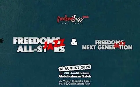 FreedomsJazz Festival: Merayakan 10 Tahun Jazz Indonesia di 16 Agustus 2025