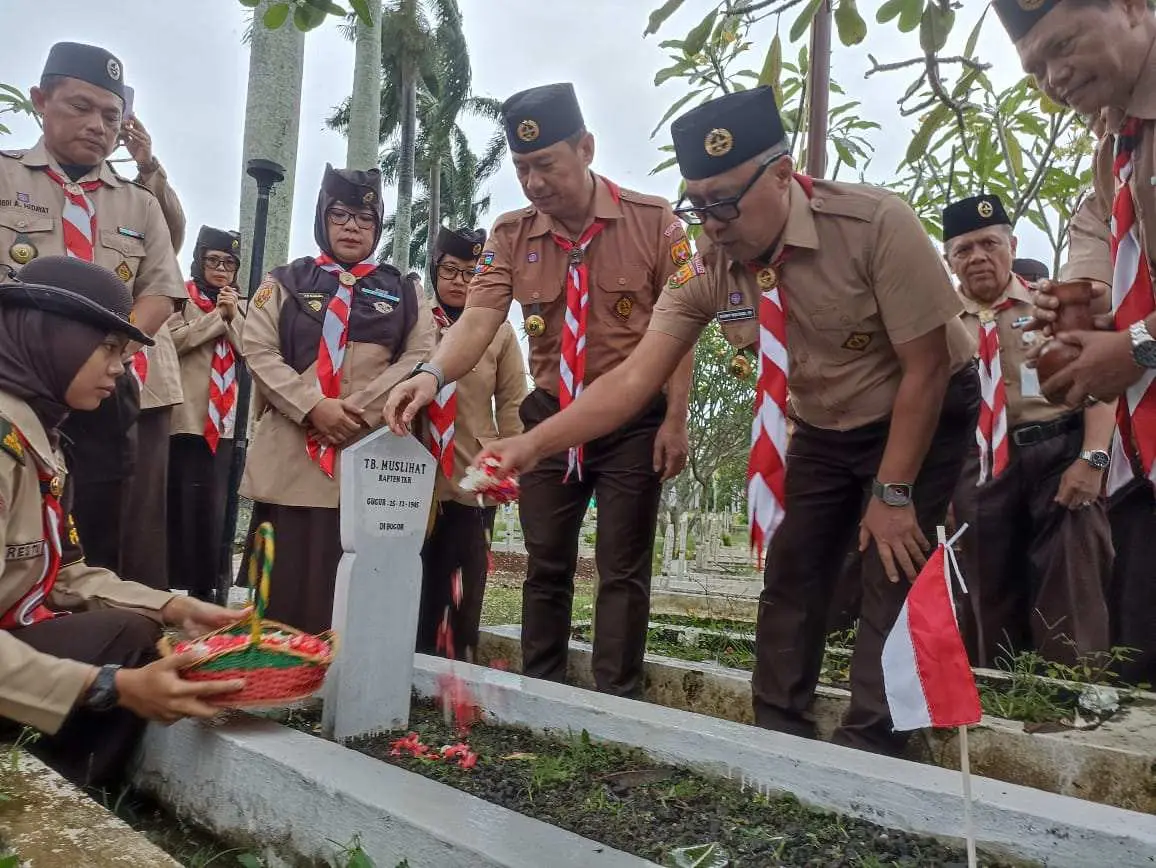 Pemkot Bogor Rayakan Hari Pramuka ke-64 dengan Ziarah Pahlawan