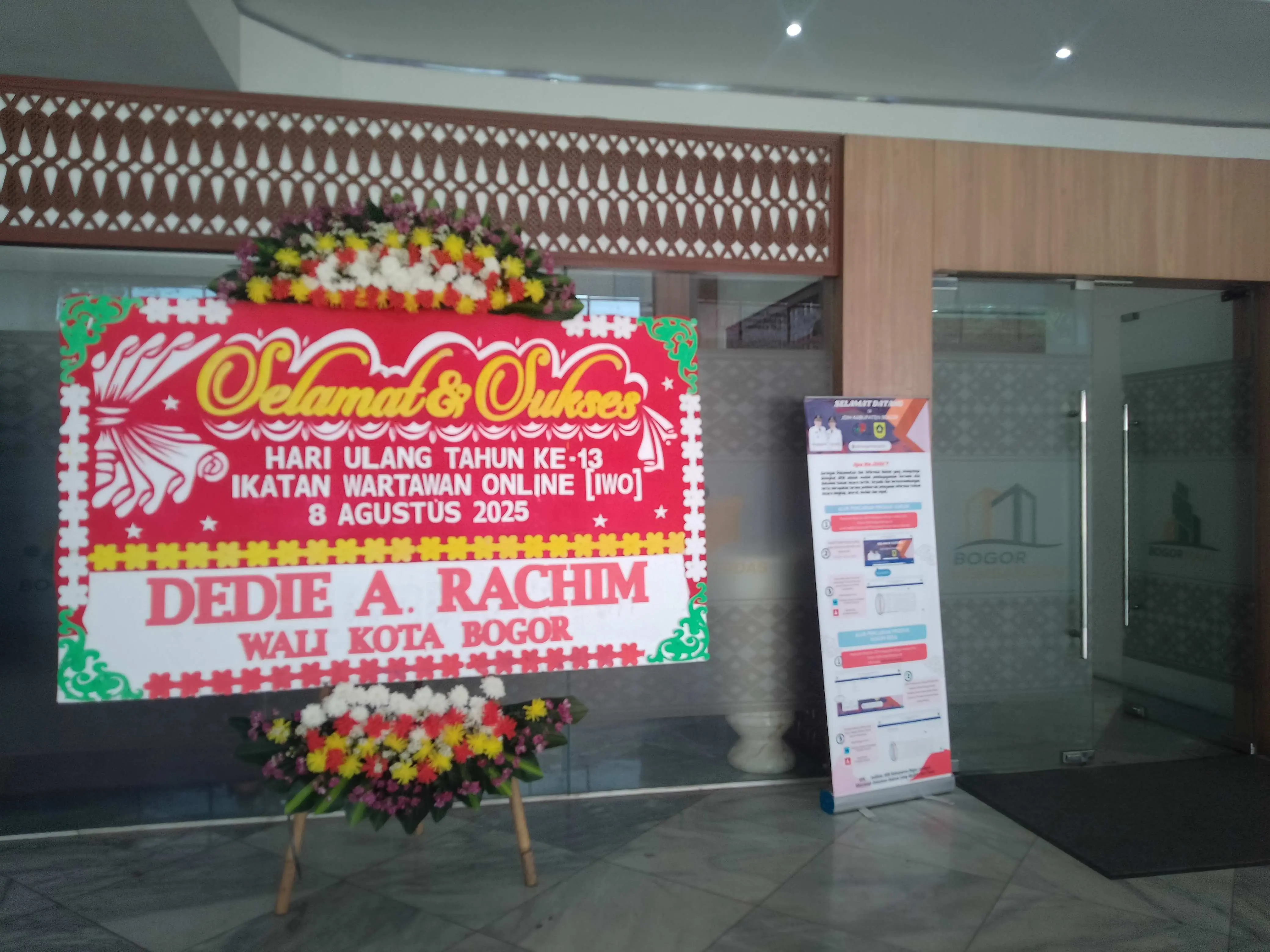 Dedie A. Rachim Tunjukkan Kepedulian pada Wartawan di HUT IWO Bogor