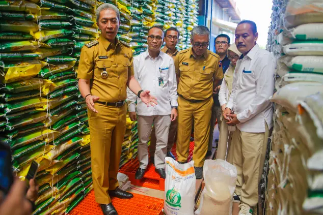 Wali Kota Bogor Pastikan Stok Beras Aman di Dramaga