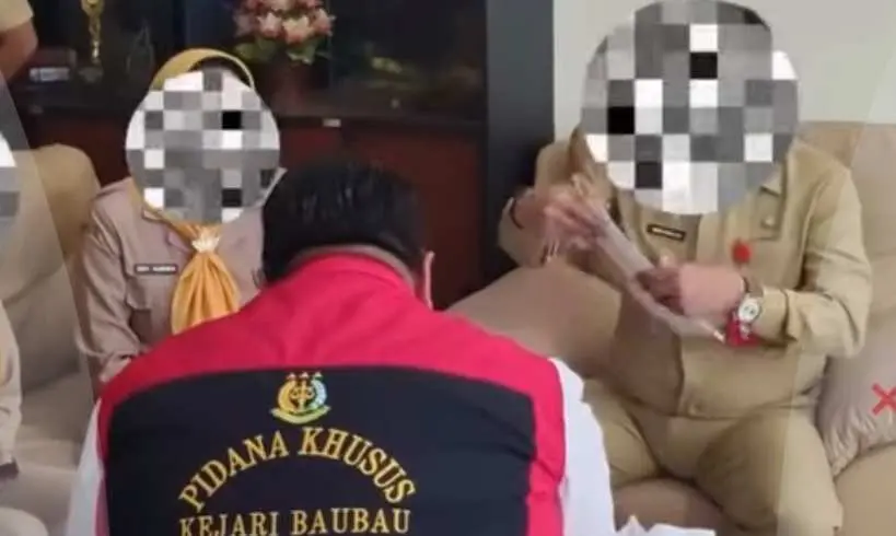 Kepala Inspektorat Baubau Ditangkap Kejari, Malah Ikutan Korup! Uang Rp 40 Juta Disita