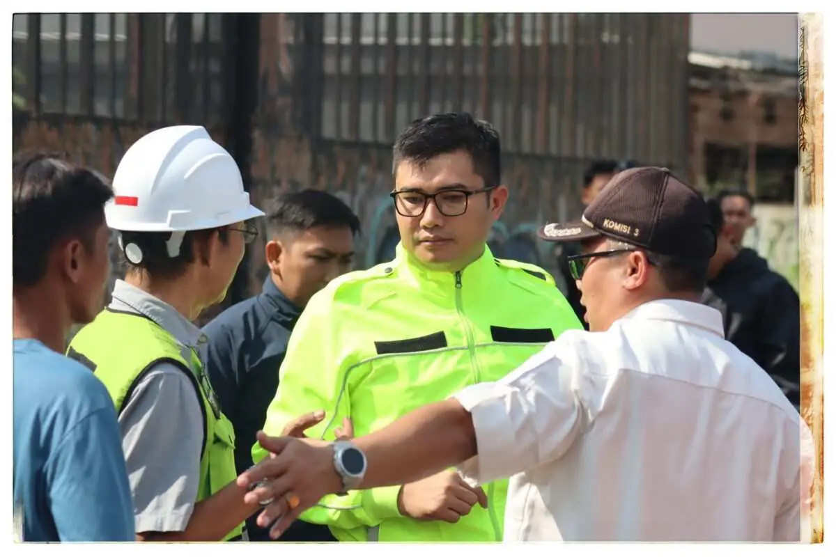 Tinjau Proyek Gorong gorong di Cileungsi untuk Atasi Banjir Berulang, Satra Winara: Volume Lebih Besar dan Memadai