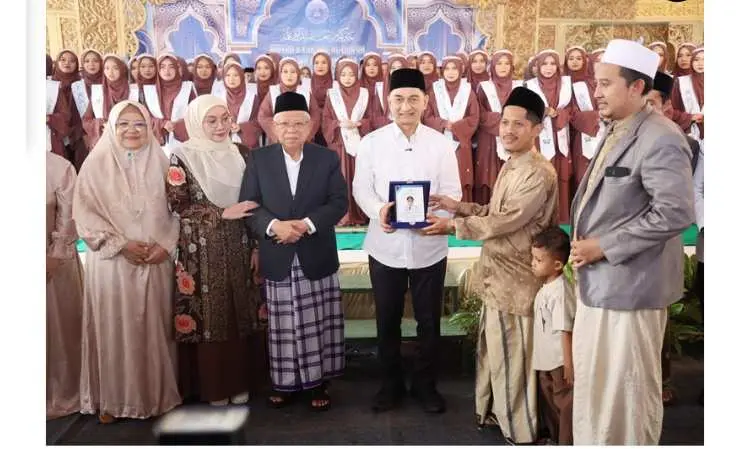 Wakil Gubernur Banten dan KH Ma’ruf Amin Hadiri Acara Khotmil Quran di Serang