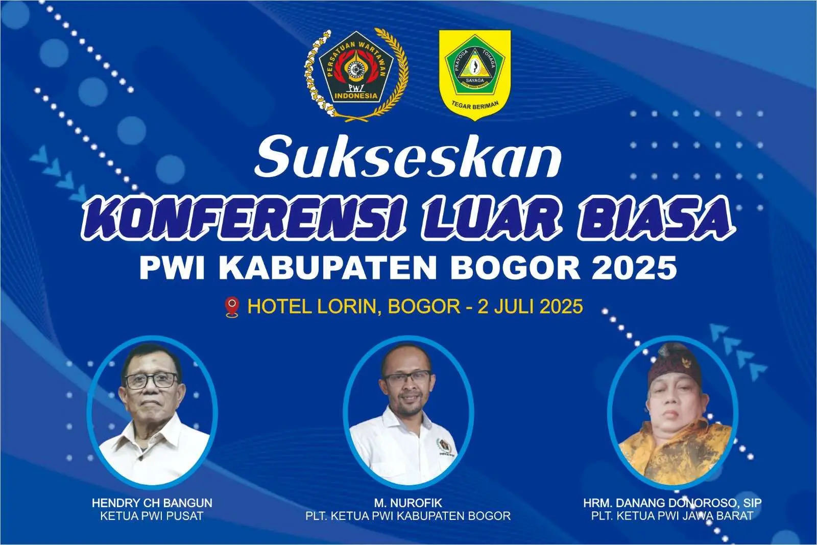 Konferensi Luar Biasa PWI Bogor Siap Digelar: Momen Konsolidasi Wartawan di Lorin Sentul