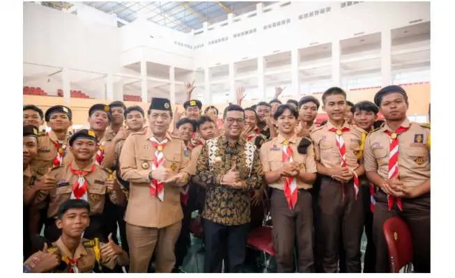 Gubernur Banten di Untirta: Pramuka Kunci Pendidikan Karakter Generasi Muda