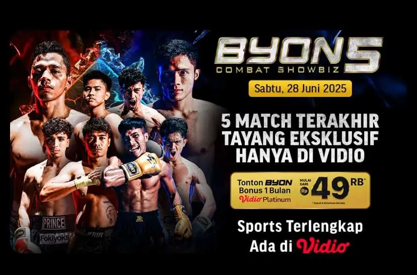 Byon Combat 5 Showbiz: Pertarungan Seru di Jakarta, 28 Juni 2025