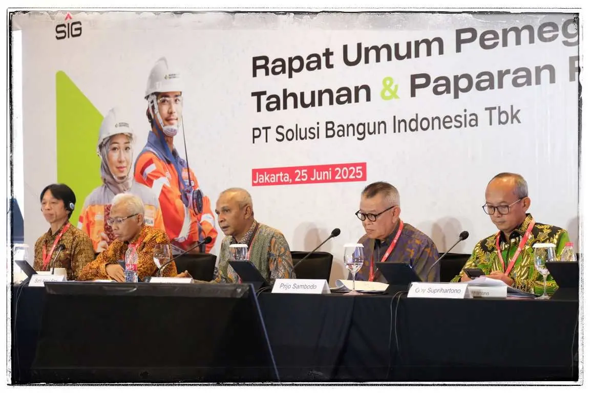 Solusi Bangun Indonesia Bagikan Dividen Rp372,5 Miliar, Perkuat Langkah Menuju Industri Berkelanjutan