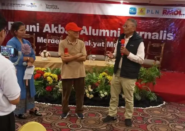 Reuni Jurnalis Merdeka dan Rakyat Merdeka Soroti Masa Depan Indonesia Emas 2045