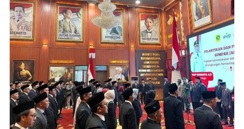 Rudy Susmanto: 45 Pejabat Eselon III dan IV Pemkab Bogor Dilantik, Fokus Percepatan Pembangunan