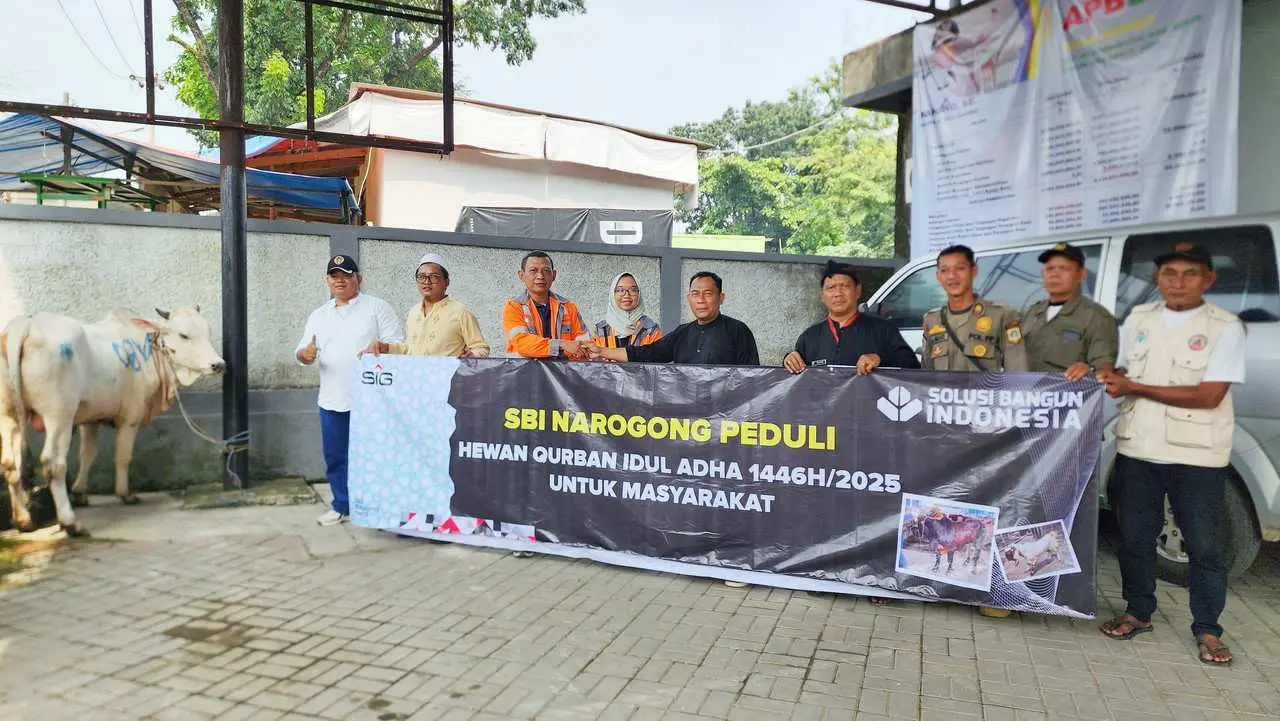 Idul Adha 2025, SBI Narogong Maknai Momentum Kemandirian Komunitas Berdayakan Peternak Lokal