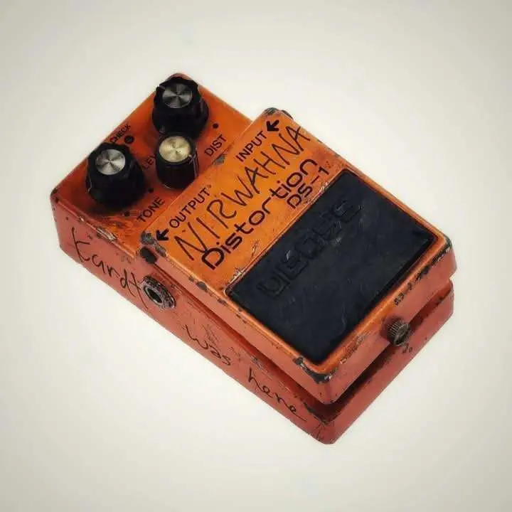 Pedal Gitar Distorsi Kurt Cobain Laku Terjual Rp1,1 Miliar: Jadi Pedal Termahal yang Pernah Terjual