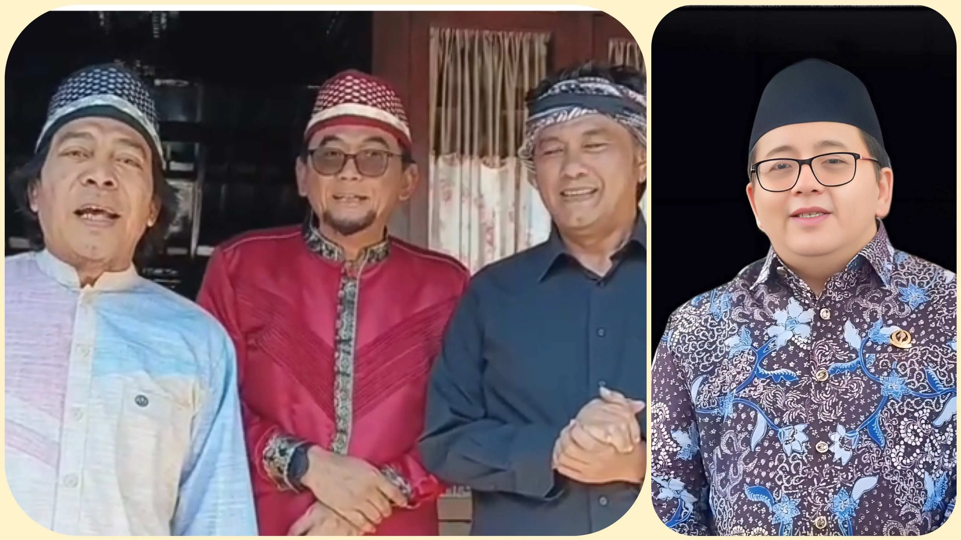 Uhuy! Komeng, Ustad Subki, dan Dicky Chandra Sampaikan Ucapan Milad untuk Tokoh Ini