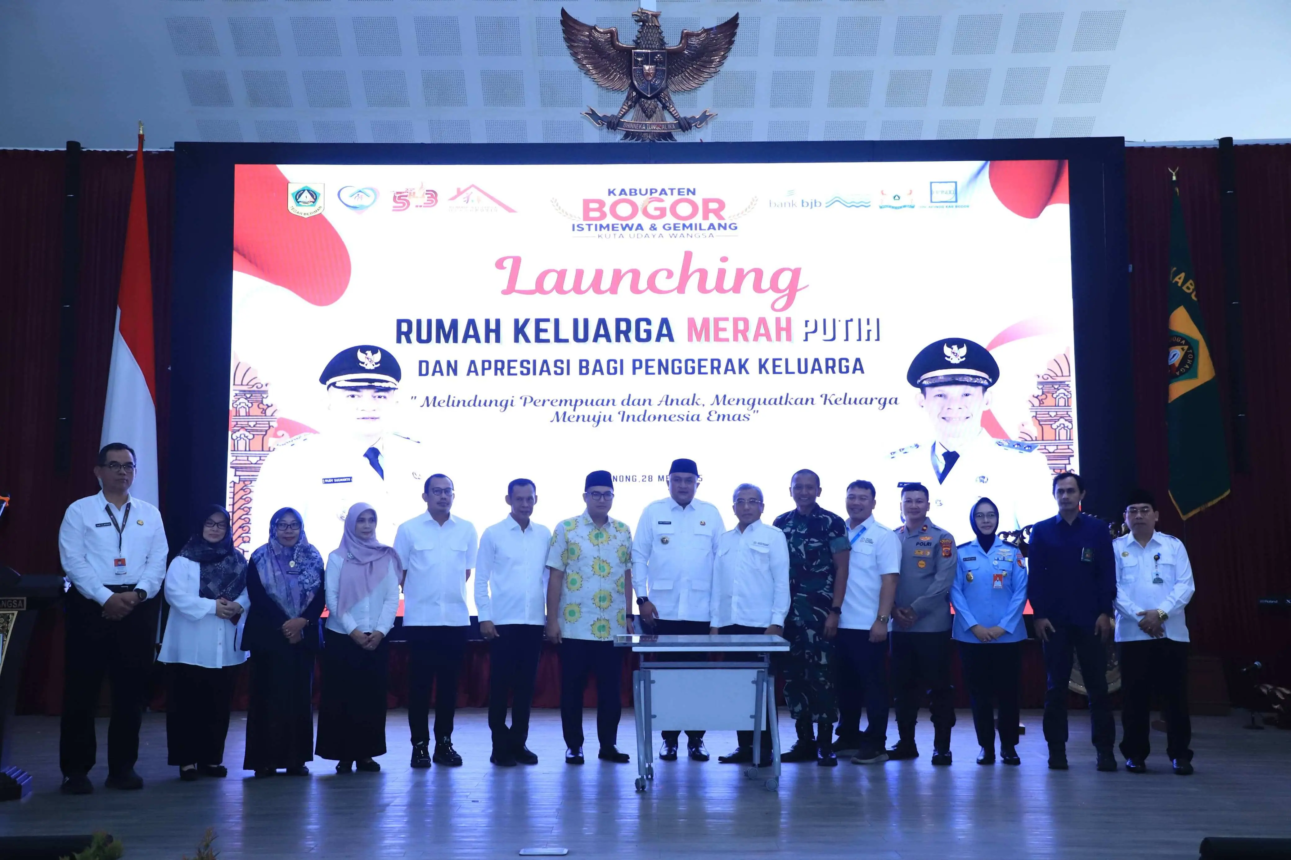 Pemkab Bogor Luncurkan Rumah Keluarga Merah Putih Pertama di Indonesia