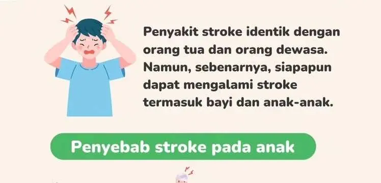 Kenali 6 Gejala Stroke yang Dialami Anak: Sering Kali Salah Diagnosa