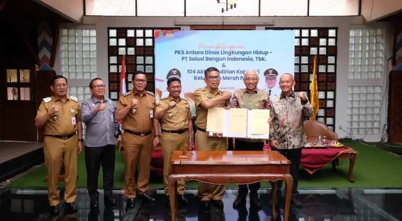 Pemkot Tangerang dan Solusi Bangun Indonesia Industri Semen Kolaborasi Tangani Sampah Perkotaan