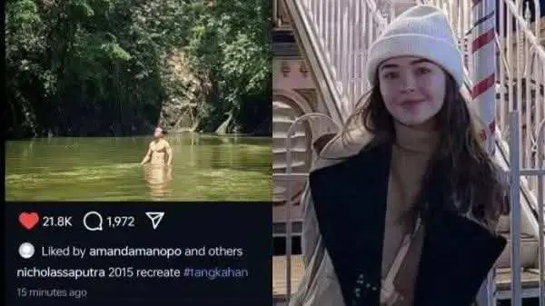 Tingkah Amanda Manopo pada Nicholas Saputra Curi Perhatian: Ketahuan Warganet di Postingan IG