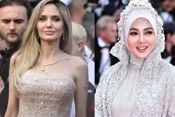 Girangnya Syahrini Makan Malam Bareng Angelina Jolie: Usai Hadir di Festival Film Cannes 2025