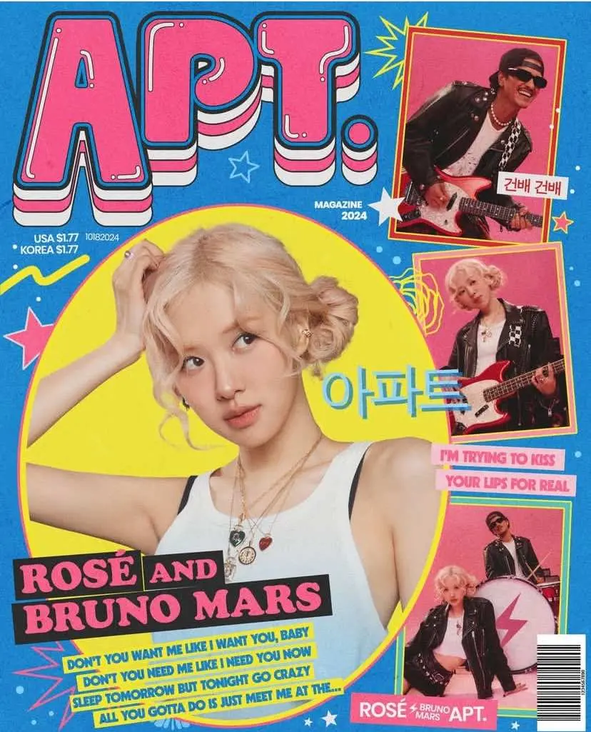 'APT' Rose BLACKPINK dan Bruno Mars Tembus 1,6 Miliar di YouTube