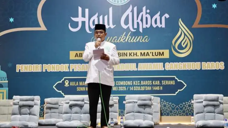 Gubernur Banten di Haul Abuya Shidiq Baros: Pengingat Peran Pesantren sebagai Benteng Moral dan Keilmuan