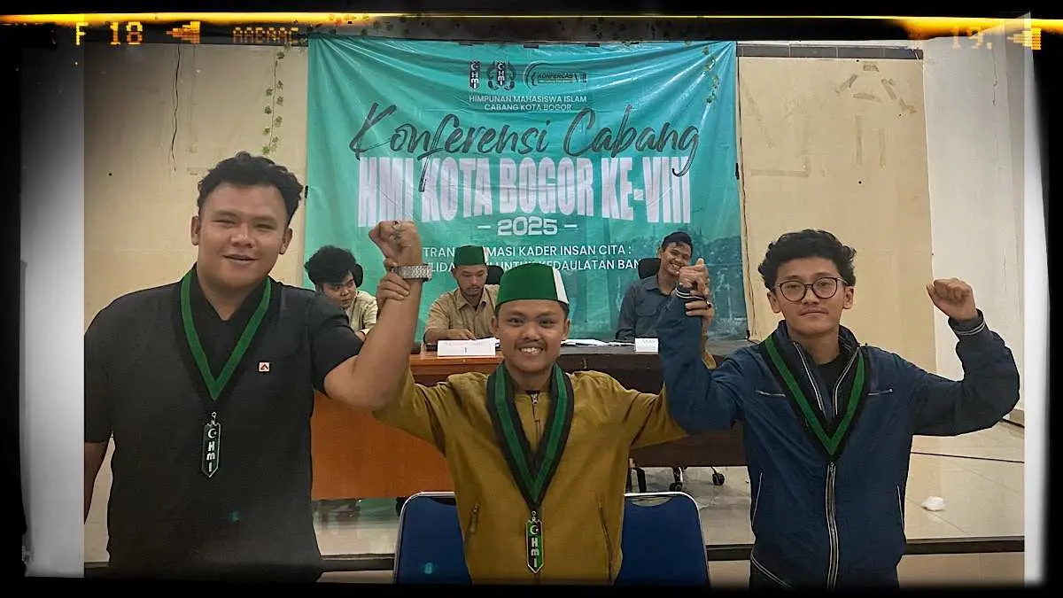 Ketua HMI Kota Bogor Kini Dijabat Moeltazam: Lewat Proses Konfercab