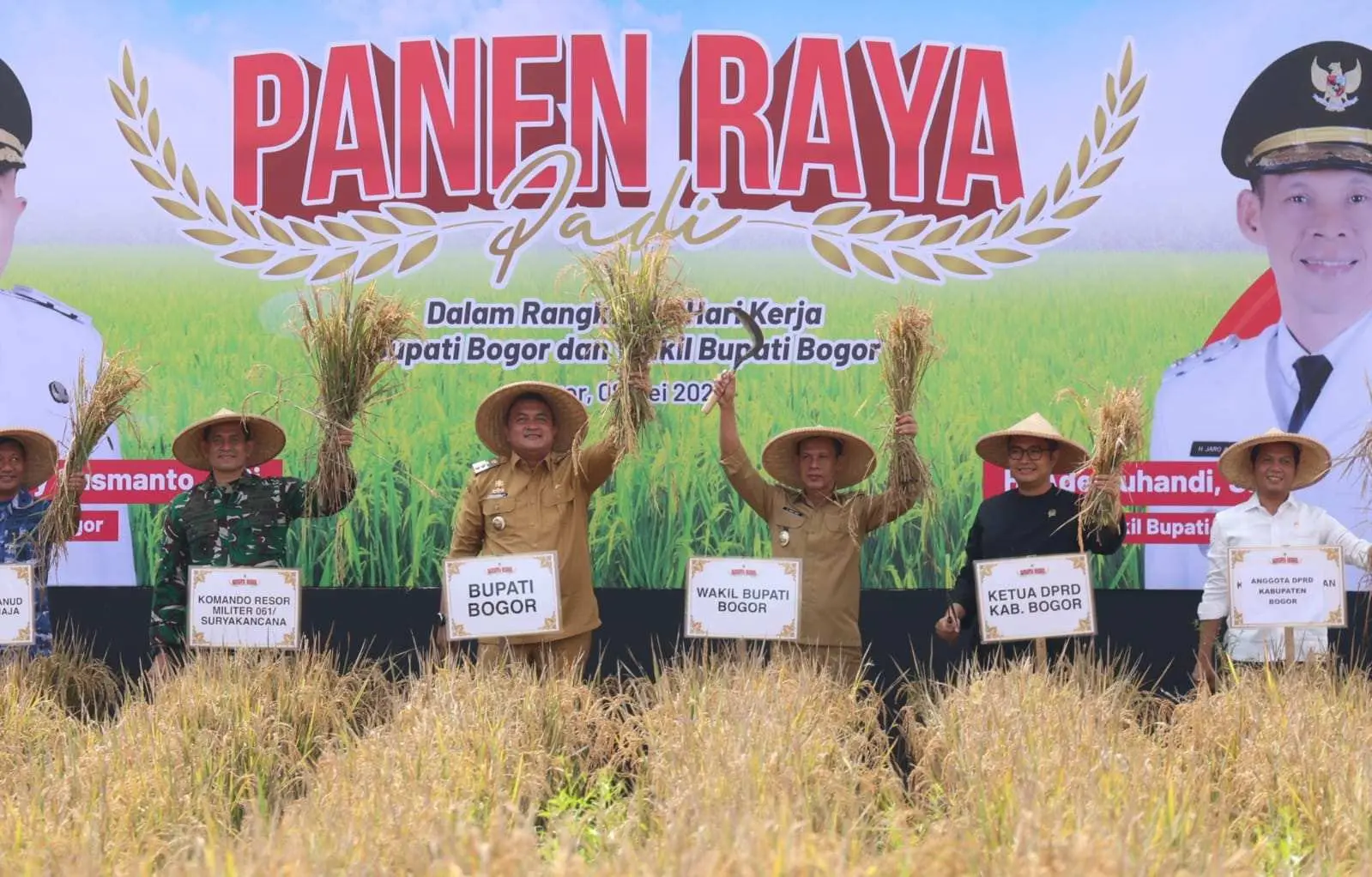 Di Tengah Gempuran Alih Fungsi Lahan, Bupati Bogor Perkuat Kedaulatan Pangan