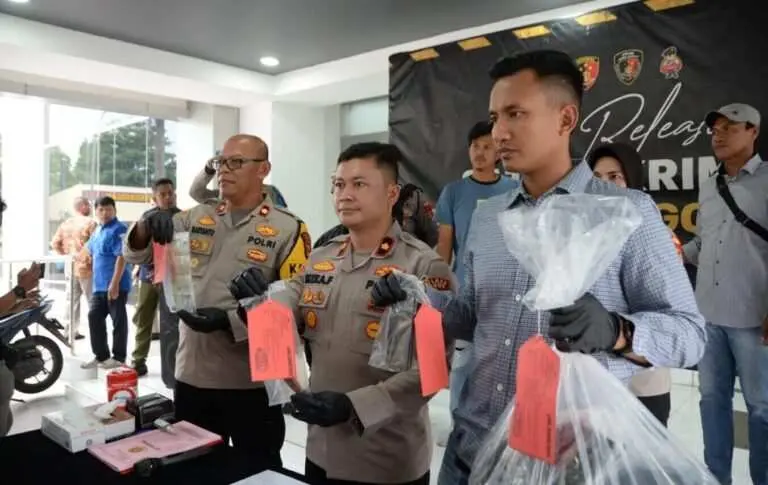 Polres Bogor Ungkap Kasus Pembunuhan Driver Ojol di Leuwiliang Bogor Barat, Pelaku Terancam Dihukum Seumur Hidup