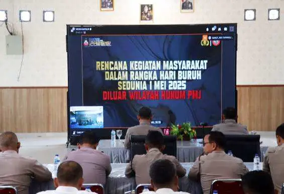 Menjelang May Day, Polres Simalungun Mengambil Langkah Preventif dengan Memperkuat Koordinasi Lintas Sektor Demi Menjaga Kamtibmas