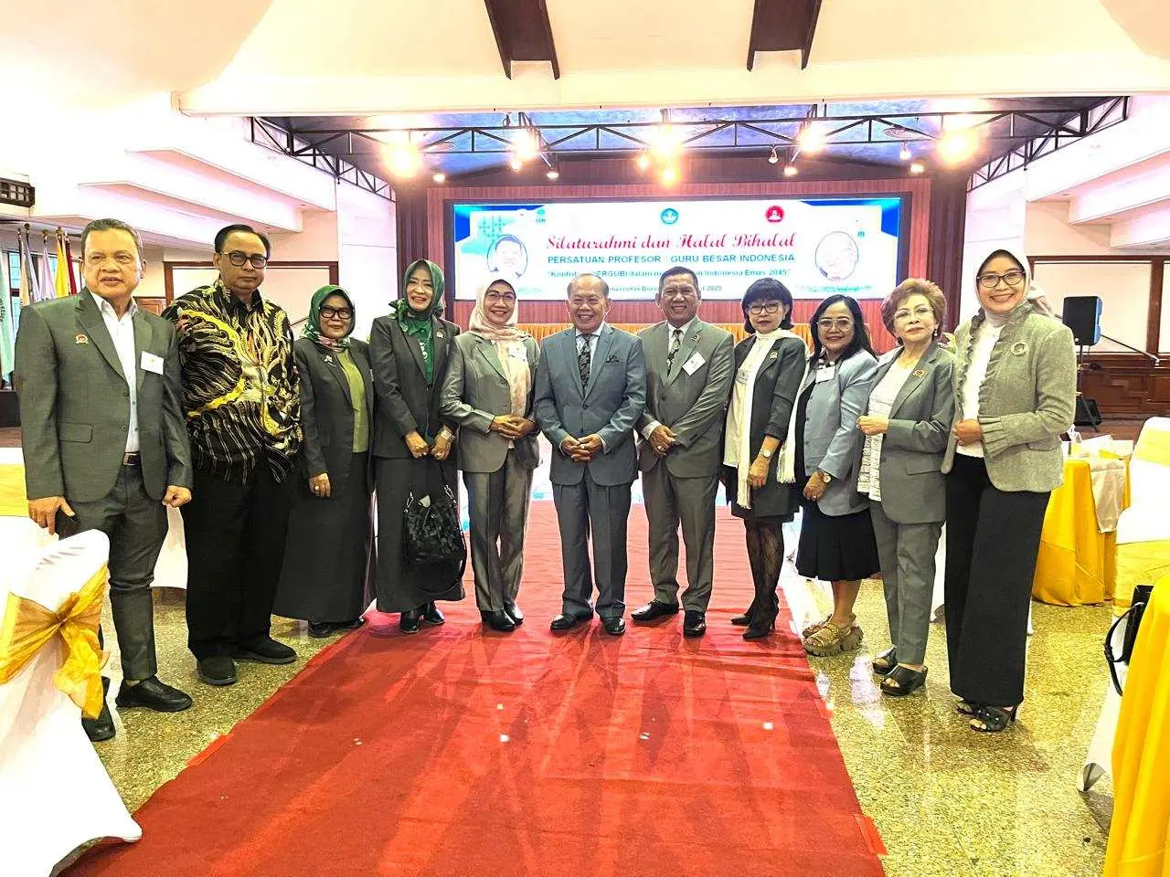 Kolaborasi Akademik dan Ekonomi Kerakyatan Warnai Halal Bihalal PERGUBI di Universitas Borobudur