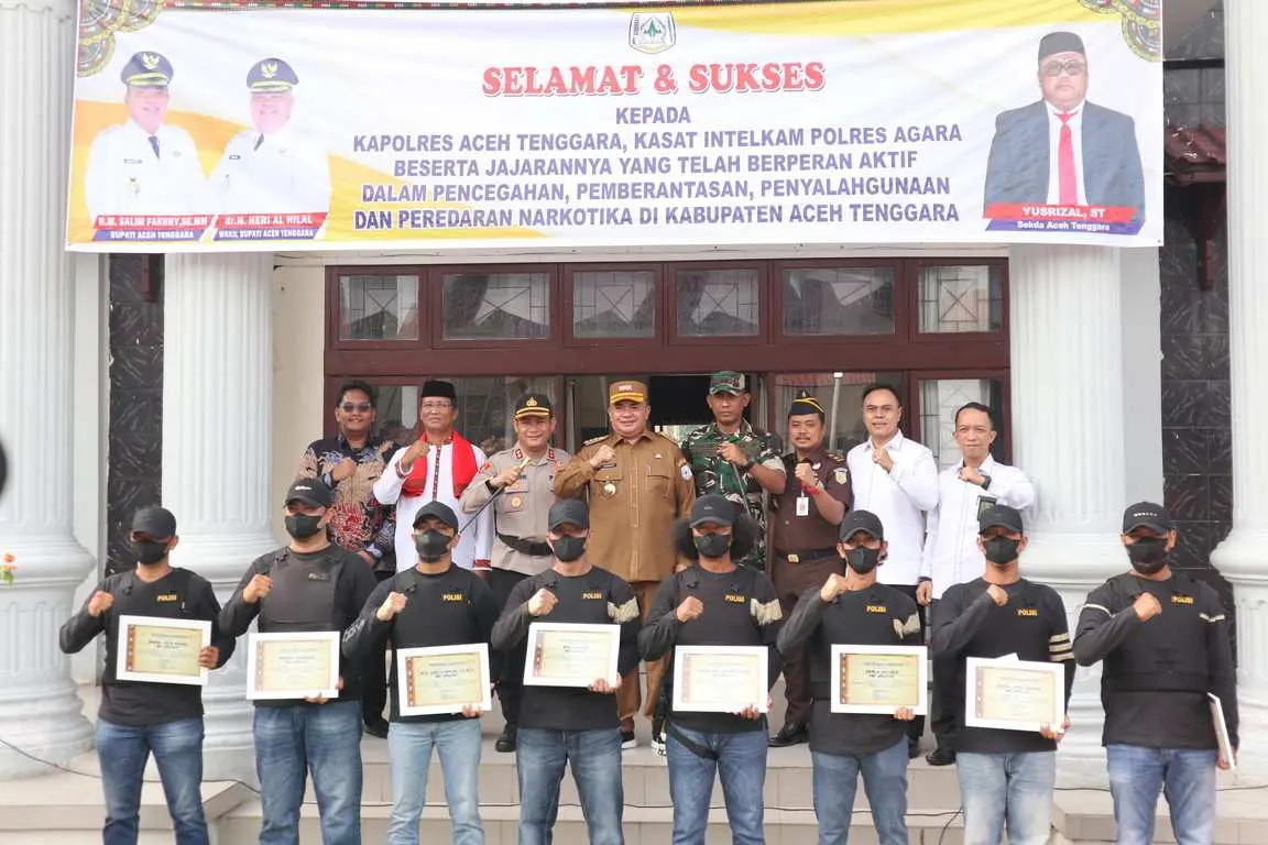 Sinergi Pemda dan Polres Aceh Tenggara Perkuat Perang Melawan Narkoba