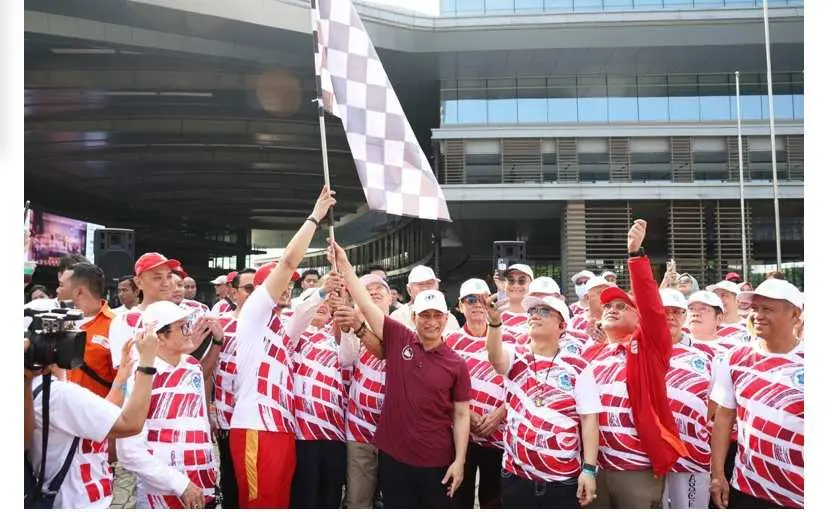 Di Fun Walk BSD yang Digagas PSMTI, Dimyati Natakusumah Tekankan Sinergi Sosial Lintas Komunitas Demi Banten Maju
