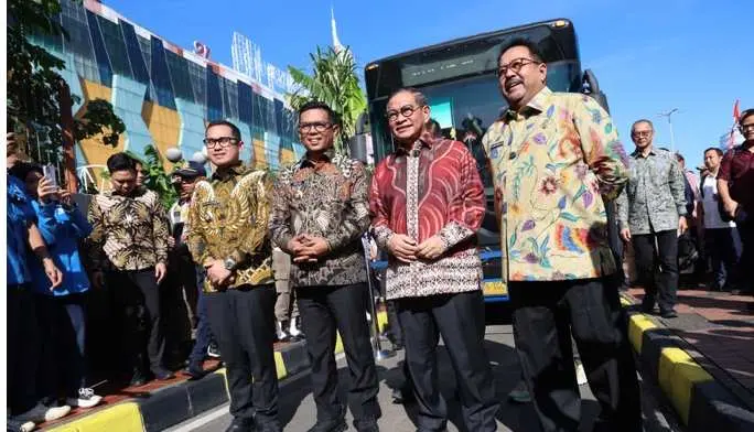 Dear, Kini Ada Rute Blok M – Alam Sutera TransJakarta, Diresmikan Gubernur Banten dan DKI