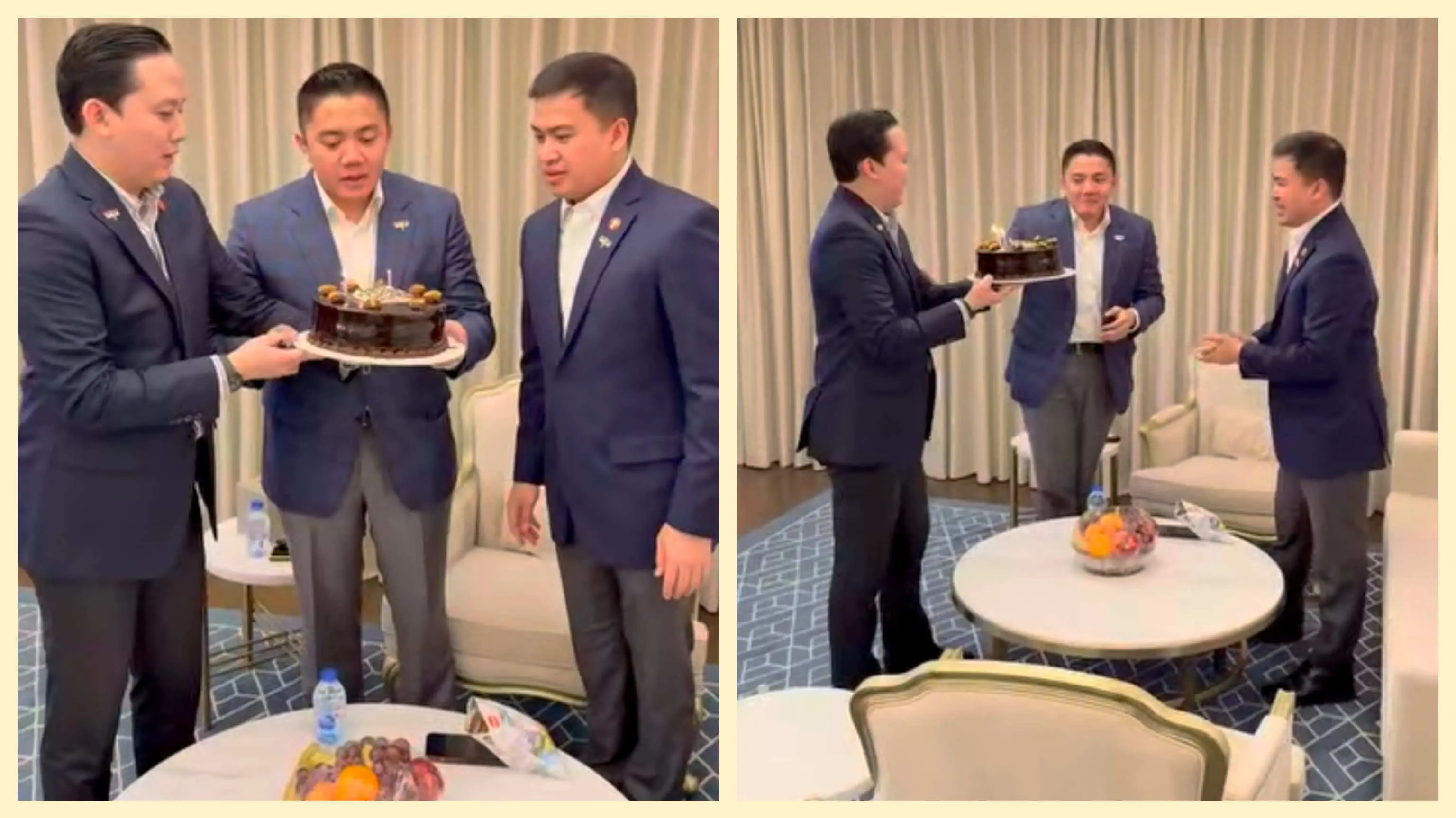 Teddy Indra Wijaya Disuguhi Kue Ultah ke-36, Momen Keakraban dari Sahabat Dekat