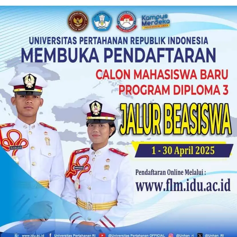 Unhan Buka Beasiswa D3 untuk Lulusan SMA SMK: Peluang Emas Jadi Perwira Muda, CEK Link Resminya dan Daftar!