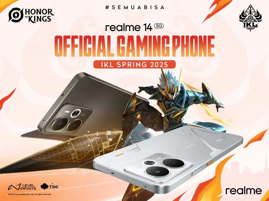 realme 14 5G Dukung Talenta Muda Esports Tanah Air di Turnamen Honor of Kings Indonesia