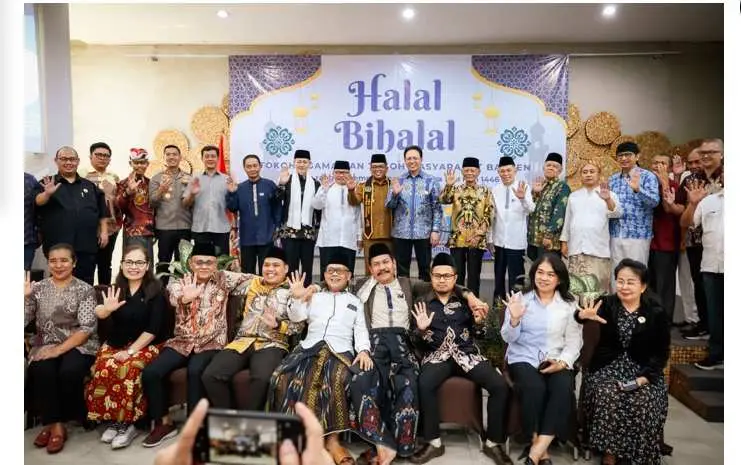 Halal Bihalal FKUB, Andra Soni: Kerukunan Adalah Pilar Ketahanan Sosial Banten