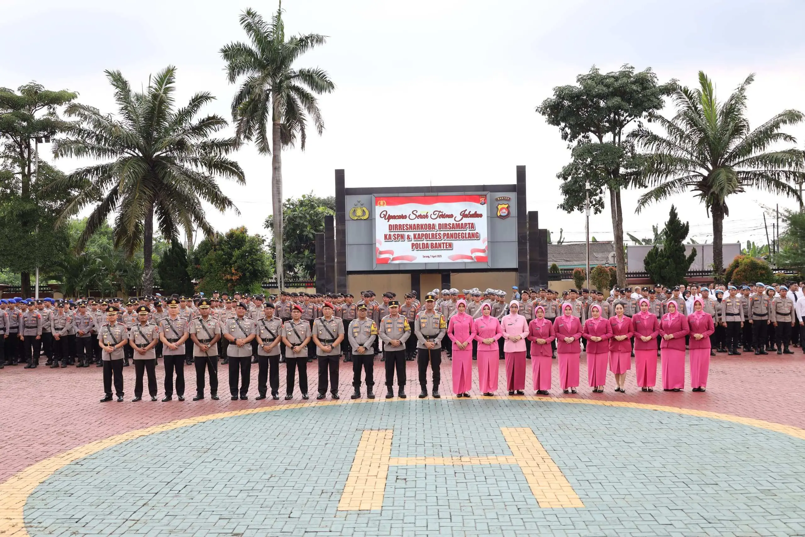 Polda Banten Lakukan Tour of Duty, Empat Pejabat Berganti Posisi