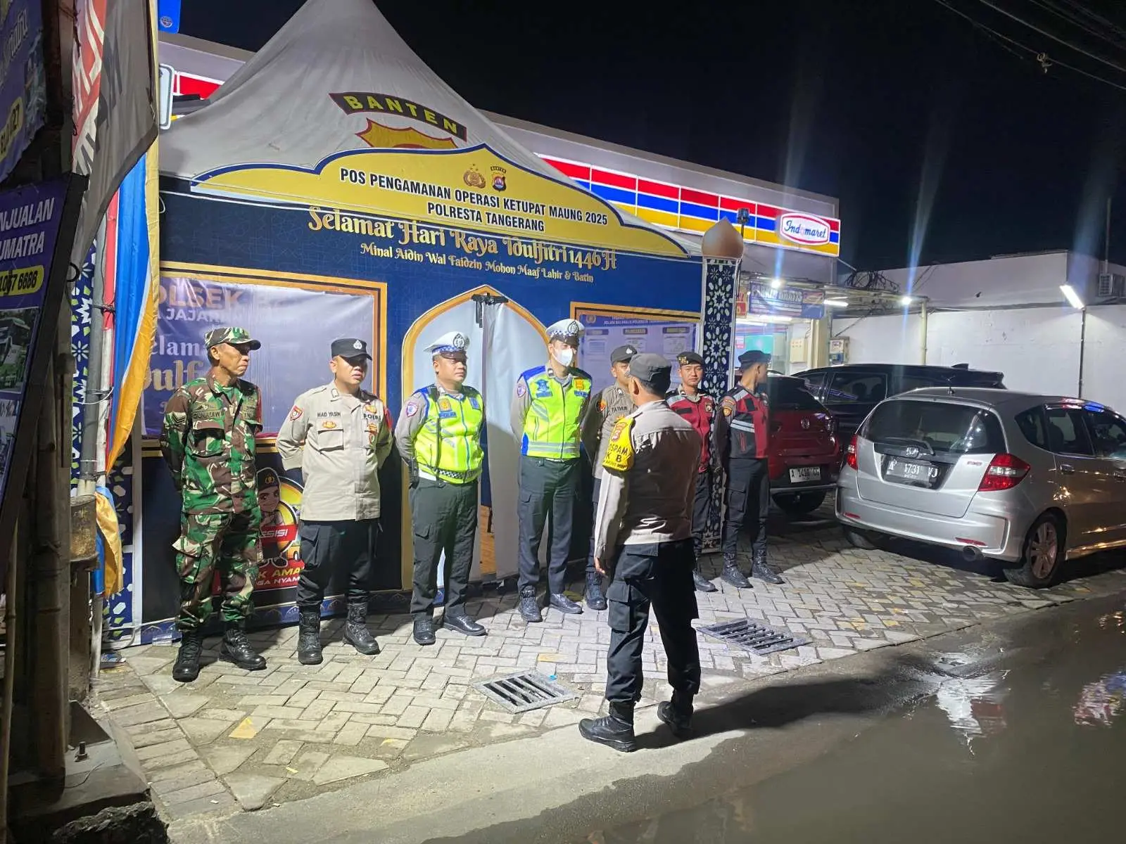 Operasi Ketupat Maung 2025, Polresta Tangerang Pastikan Kamseltibcar Arus Balik