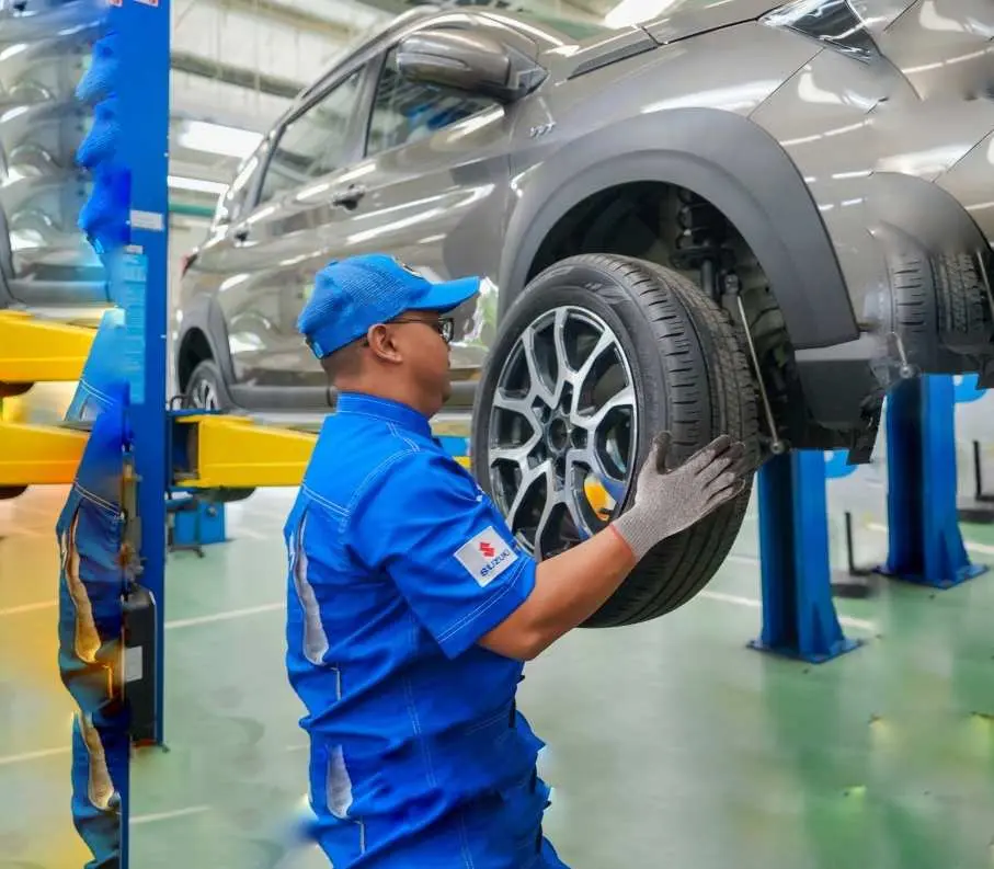 Begini Penampakan Seragam Baru Teknisi Suzuki per 1 April 2025