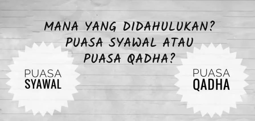 Niat Puasa Qadha atau Puasa Syawal? Raih Kesempatan Pahala Seperti Berpuasa Setahun Penuh