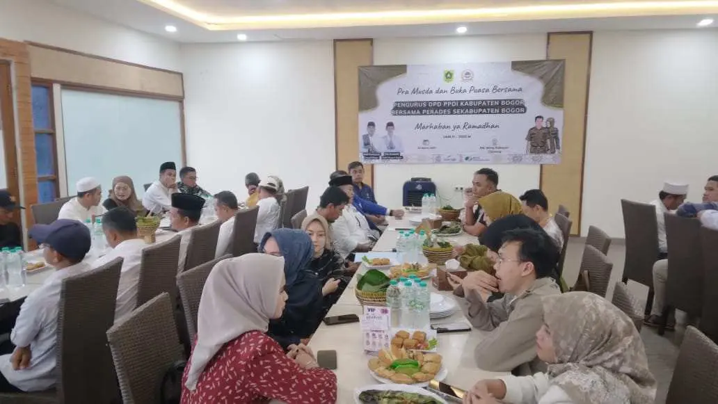 PPDI Kabupaten Bogor Buka Puasa Bersama, Sekaligus Jaring Aspirasi Perangkat Desa dalam Pra Musda