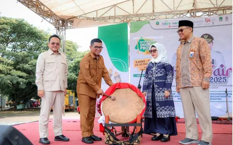 Gubernur Banten di Banten Halal Fair 2025: Penguatan Ekonomi dan Keuangan Syariah