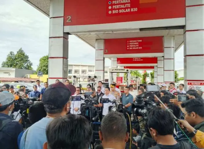 Ikut Sidak SPBU Cijujung Sukaraja: Ketua DPRD Kabupaten Bogor Kecewa Sering Isi BBM di Sini