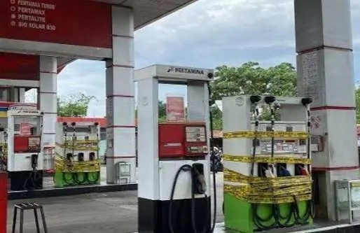 Kemendag Bersama Polri Segel SPBU Pertamina di Jalan Alternatif Sentul Bogor Terkait Praktik Kecurangan BBM