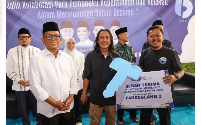 Milad FBN ke-15, Gubernur Banten Andra Soni Apresiasi Relawan
