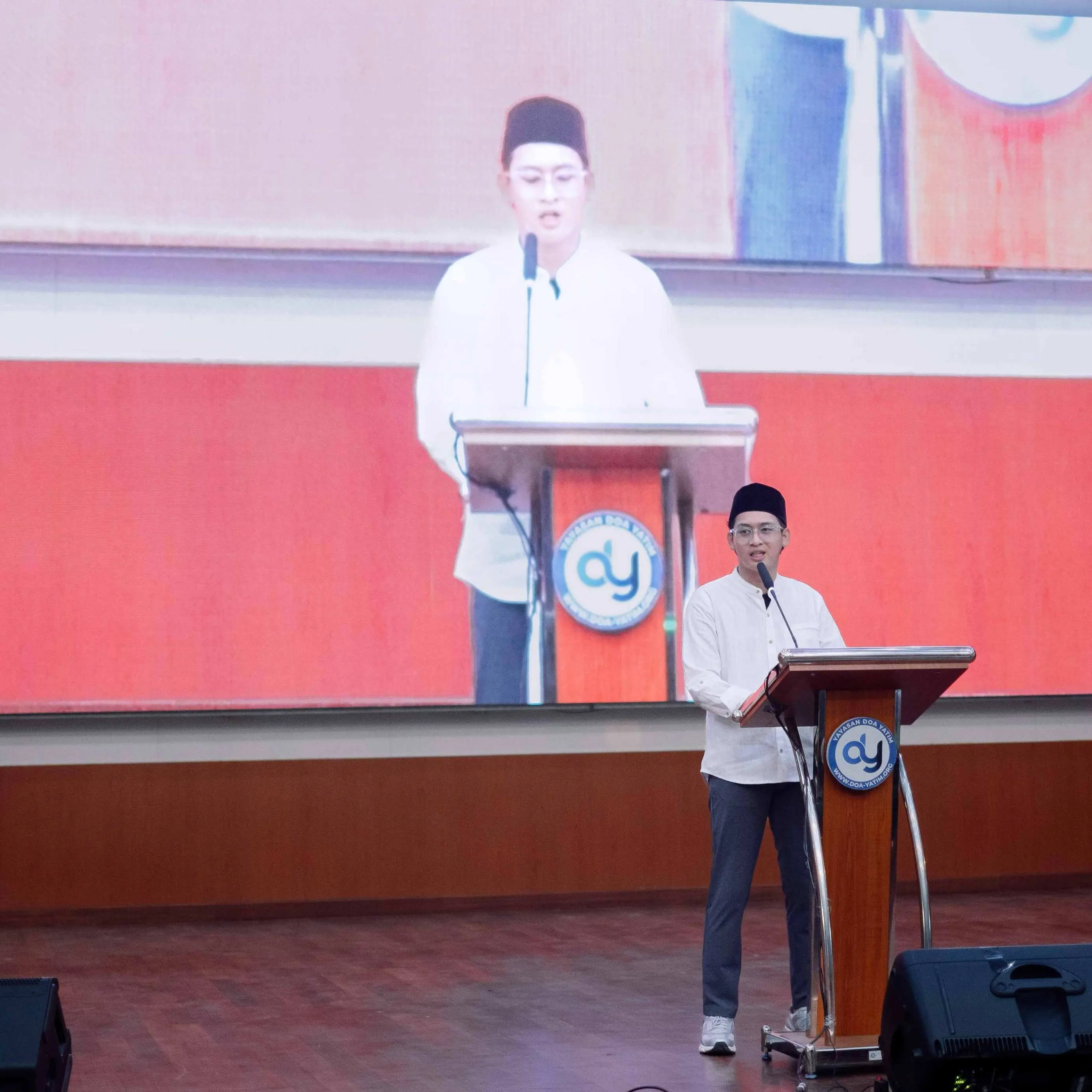 Anggara Aditya di Amaliyah Ramadhan ke-22, Yayasan Doa Yatim Meregenerasi Semangat Anak Muda