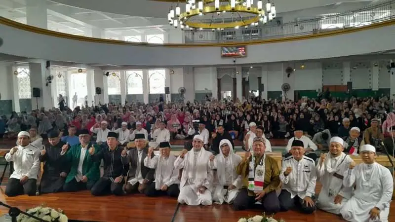 Ribuan Umat Islam Ramaikan Bogor Ngaos Qur’an ke-V: Terangi Indonesia, Bebaskan Palestina