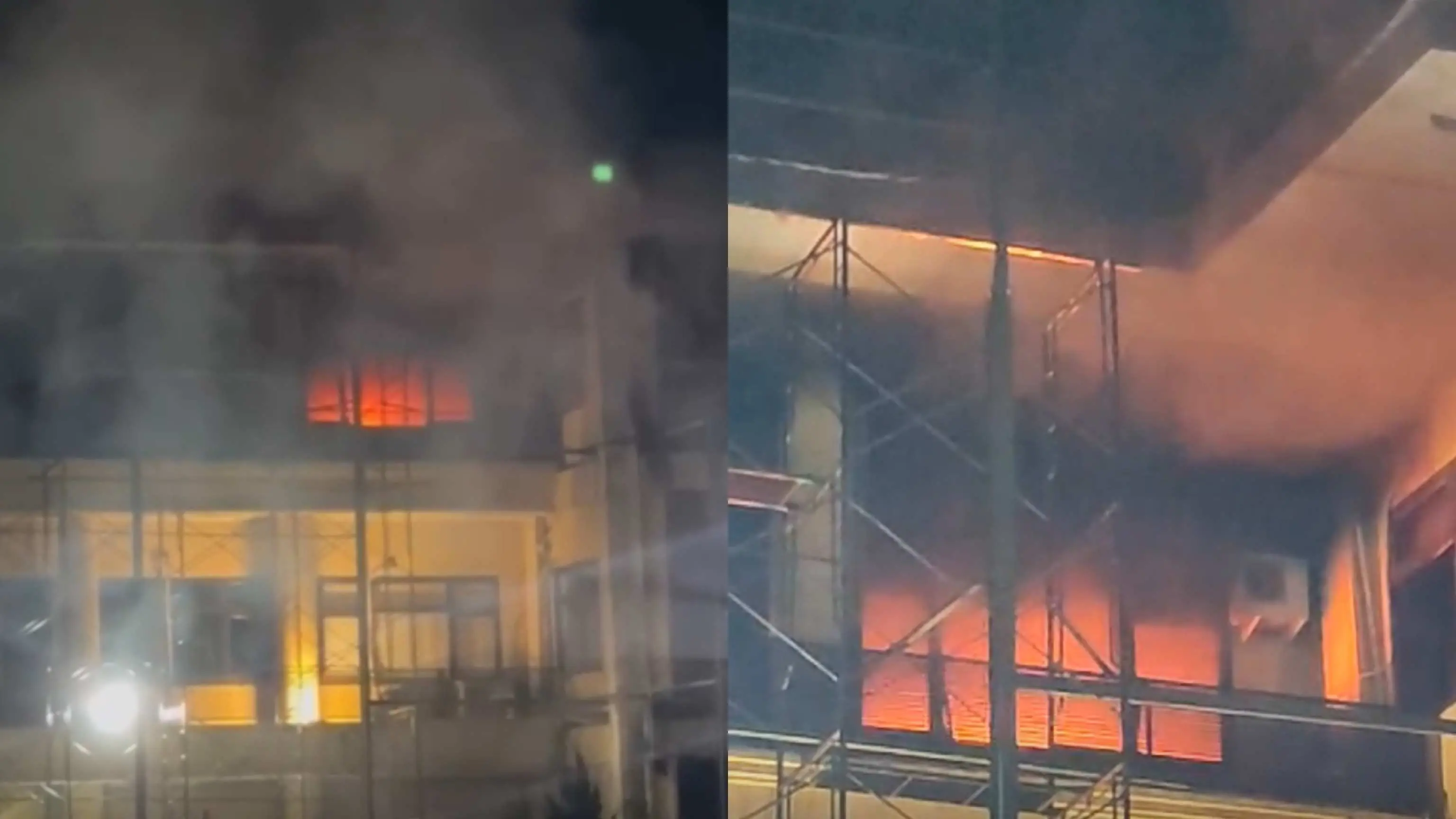 Polda Banten Kebakaran; Api Berkobar di Lantai 3, Belum Diketahui Penyebabnya