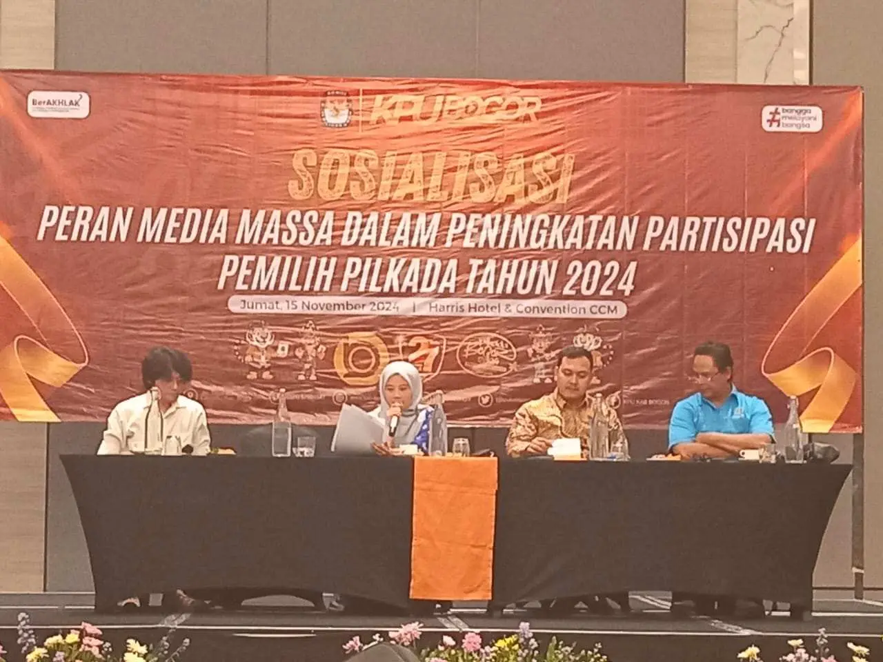 KPU Bogor Gandeng Media Massa Dorong Partisipasi Pilkada 2024, IWO Bogor Tegaskan Independensi 